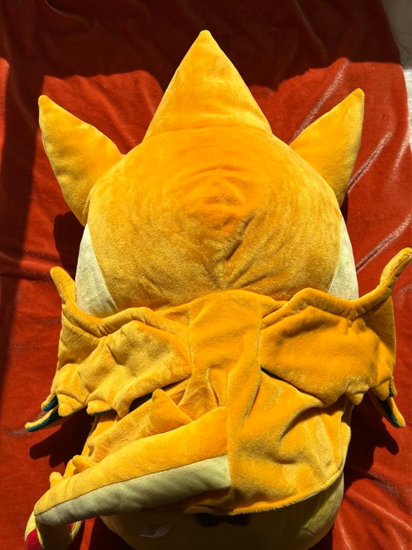 メガリザードンピカチュウ ぬいぐるみ　メガサイズ