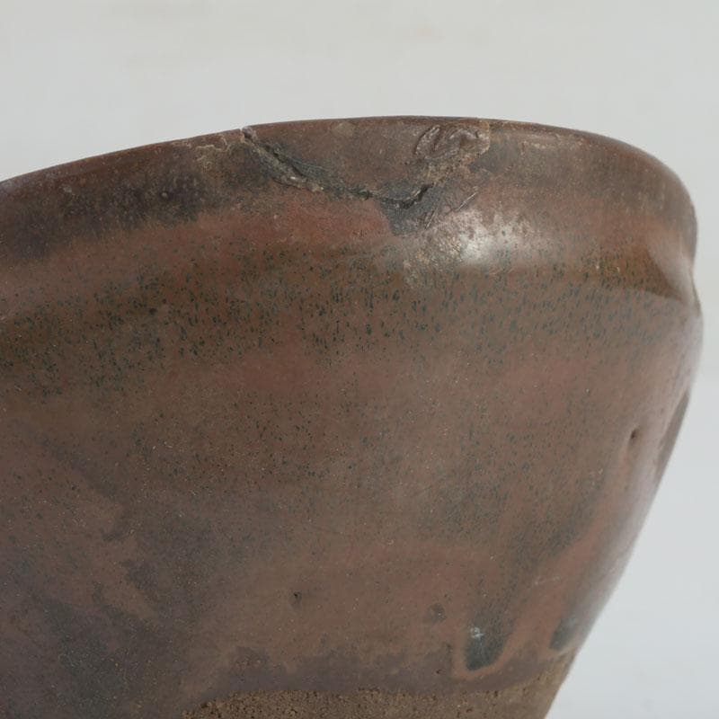 中国　南宋　建窯　兎毫盞　禾目天目茶碗　M　9983