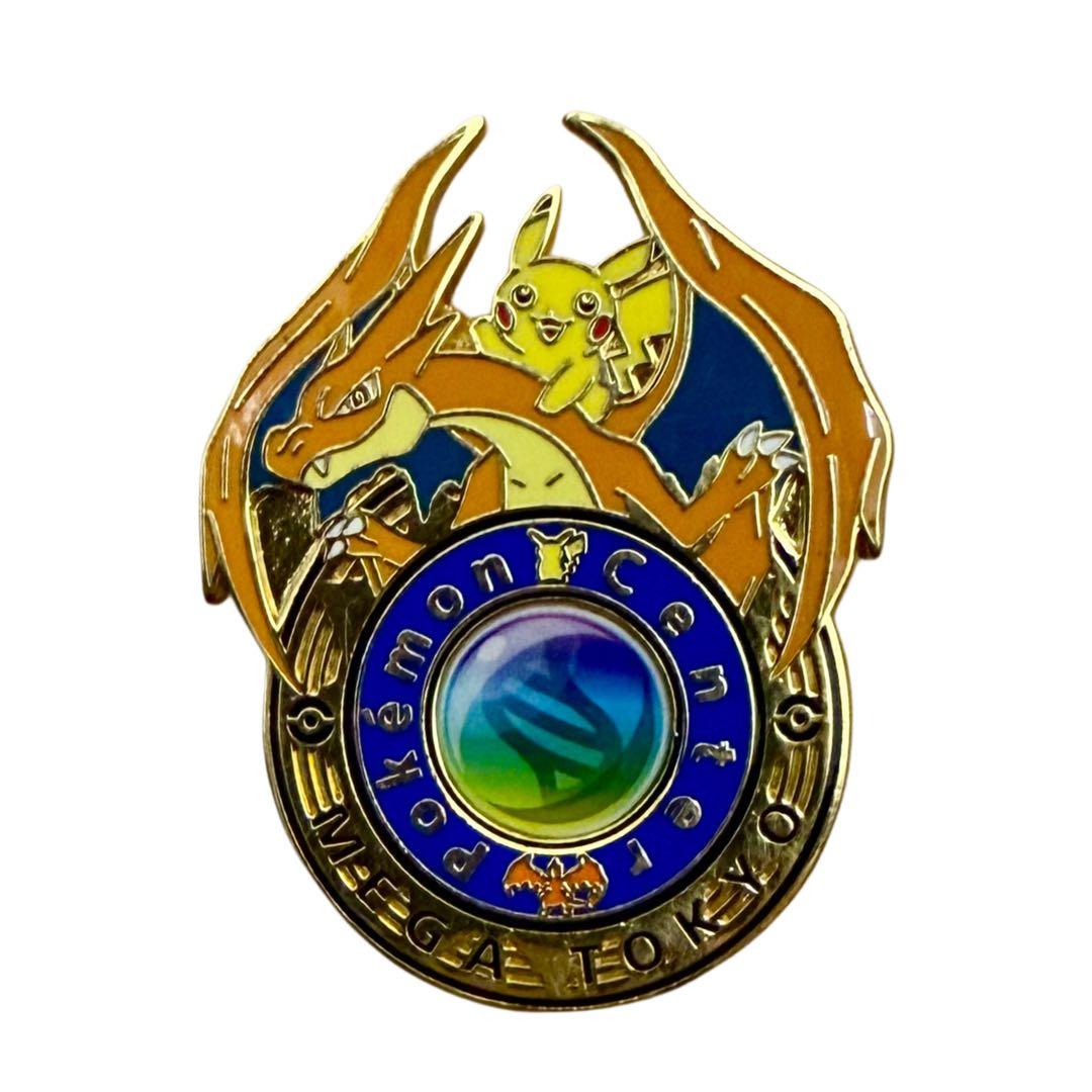ポケモンセンター メガトウキョー 限定 ロゴピンズ リザードンY