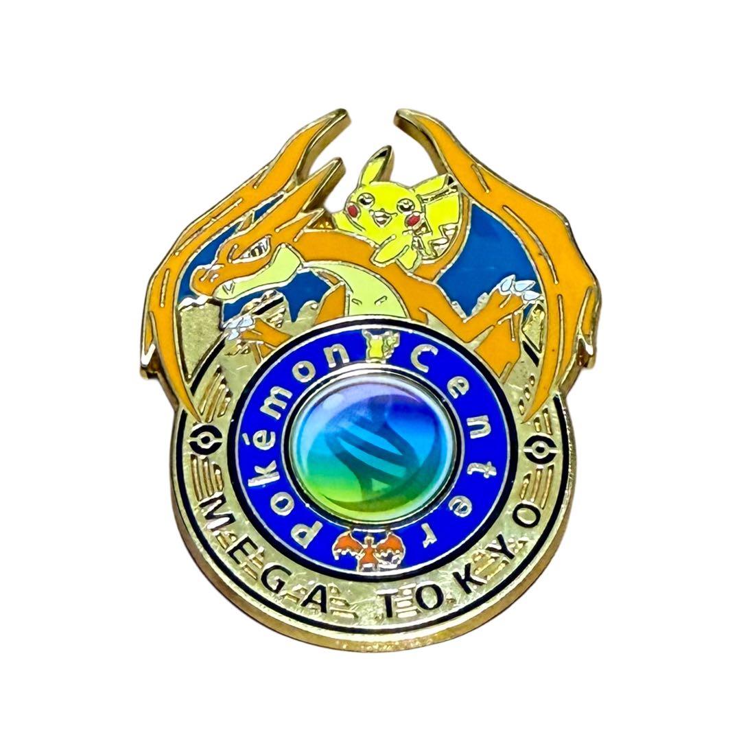 ポケモンセンター メガトウキョー 限定 ロゴピンズ リザードンY