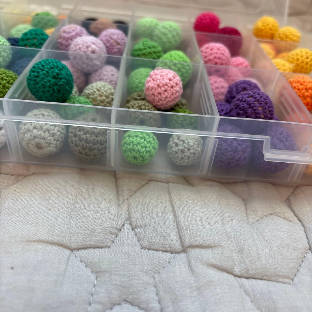 ウッドビーズ　イニシャルビーズ　その他　まとめ売りSALEハンドメイド資材