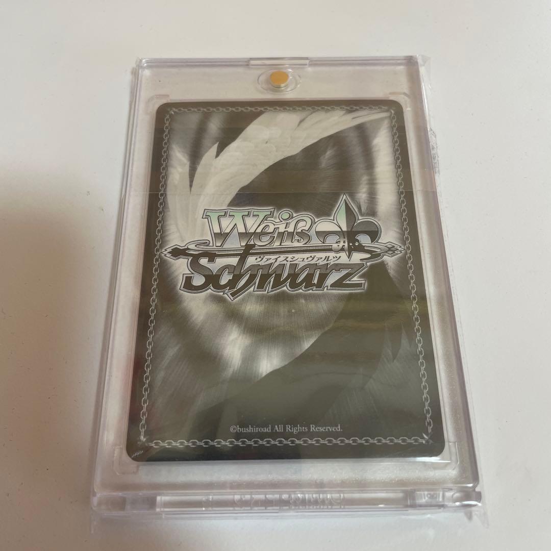 ヴァイスシュヴァルツ　ネコミミモード　紫咲シオンSSP サイン箔押し