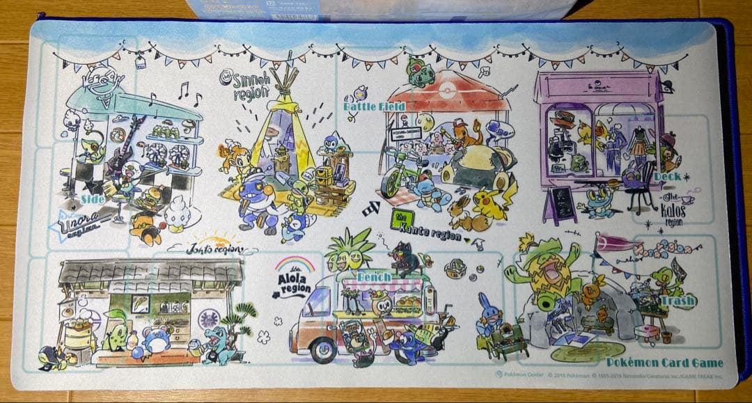 ポケモンカードゲーム ラバープレイマット　デッキケース　デッキシールド　セット