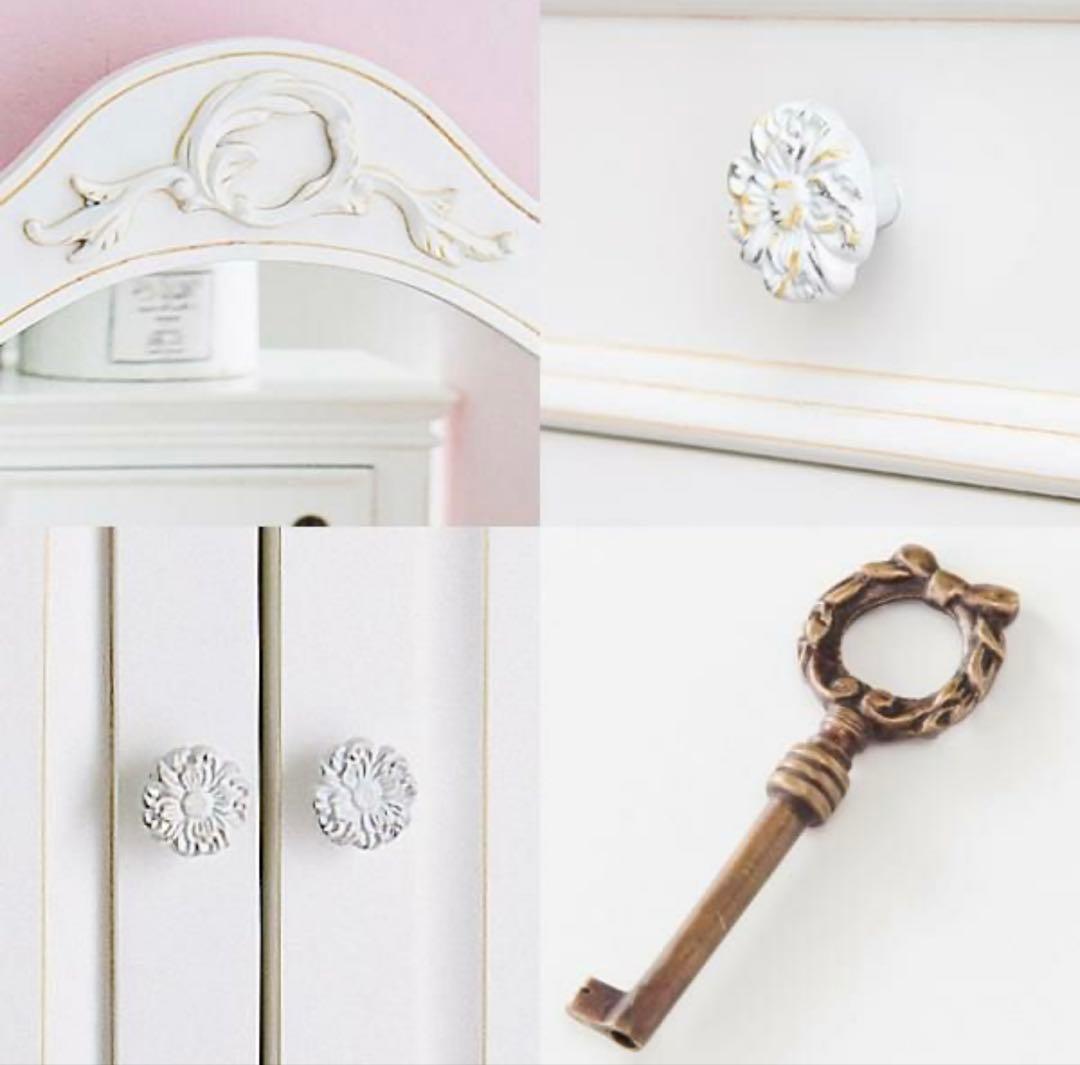 ロマンティックプリンセスアンティーク風ドレッサー/Soleil