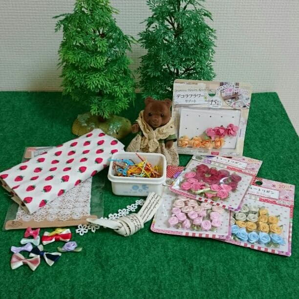 ミニチュア バスケット デコレーション