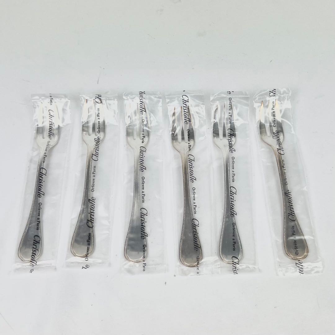 Christofle クリストフル カトラリー ケーキフォーク 6本セット
