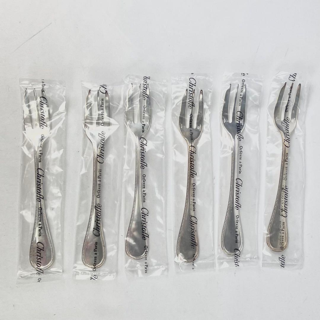 Christofle クリストフル カトラリー ケーキフォーク 6本セット