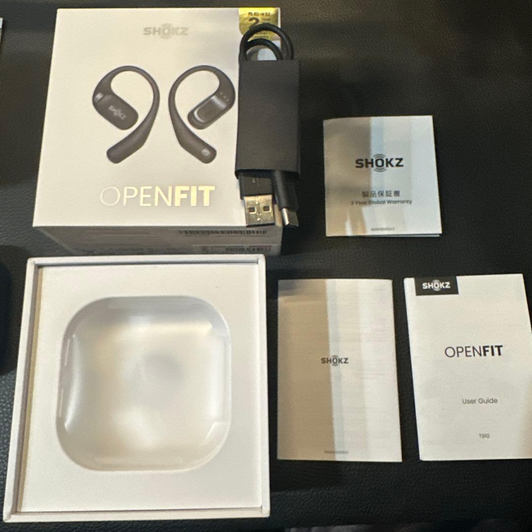 SHOKZ OPENFIT ワイヤレスイヤホン