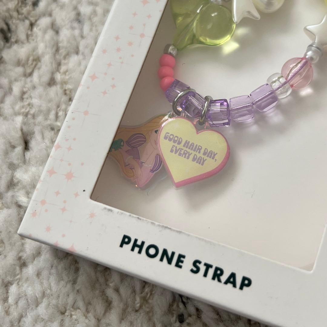 SKINNYDIP ラプンツェル　フォンケース　スマホストラップ　2点セット