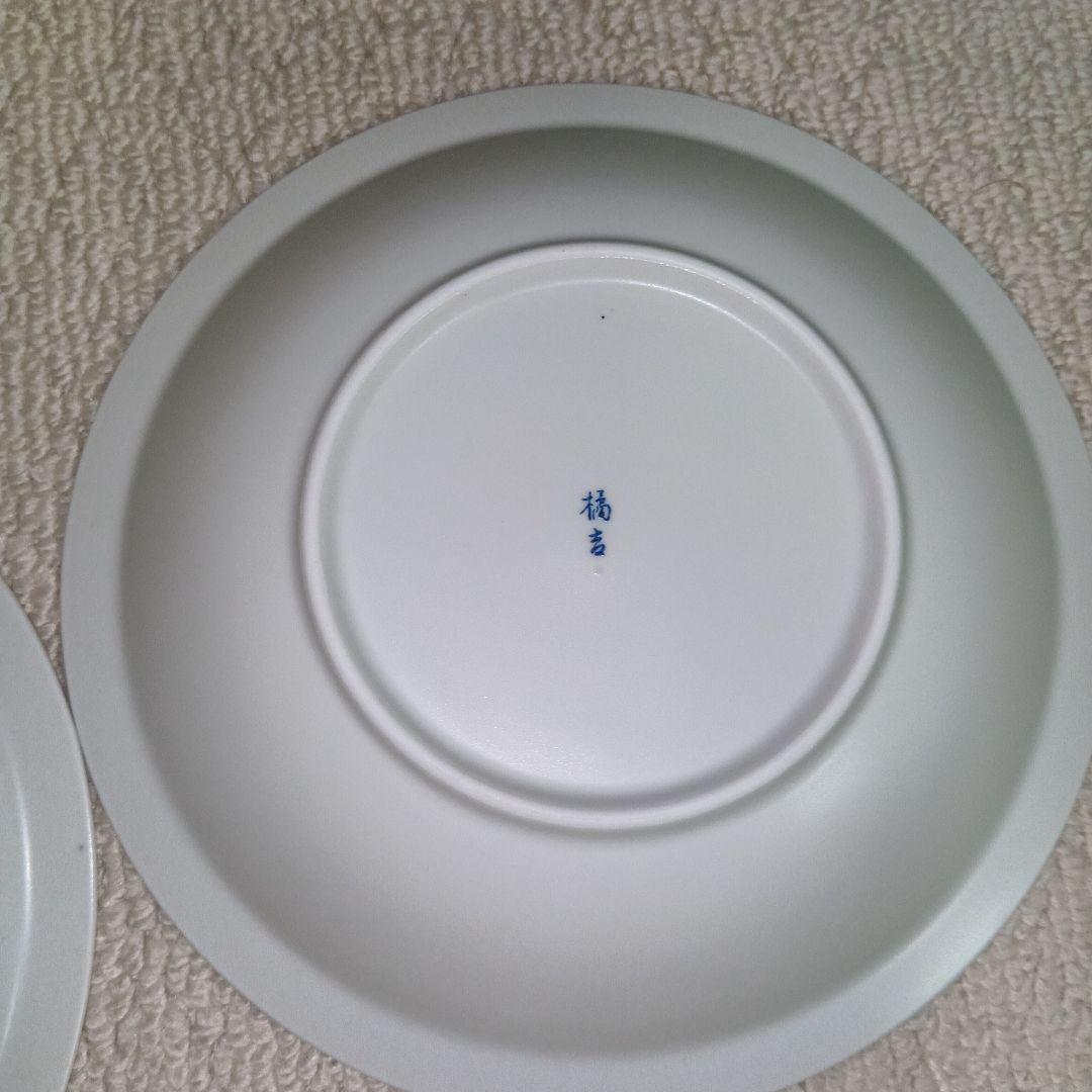 たち吉　呉須赤絵 中皿　5枚セット 新品・未使用