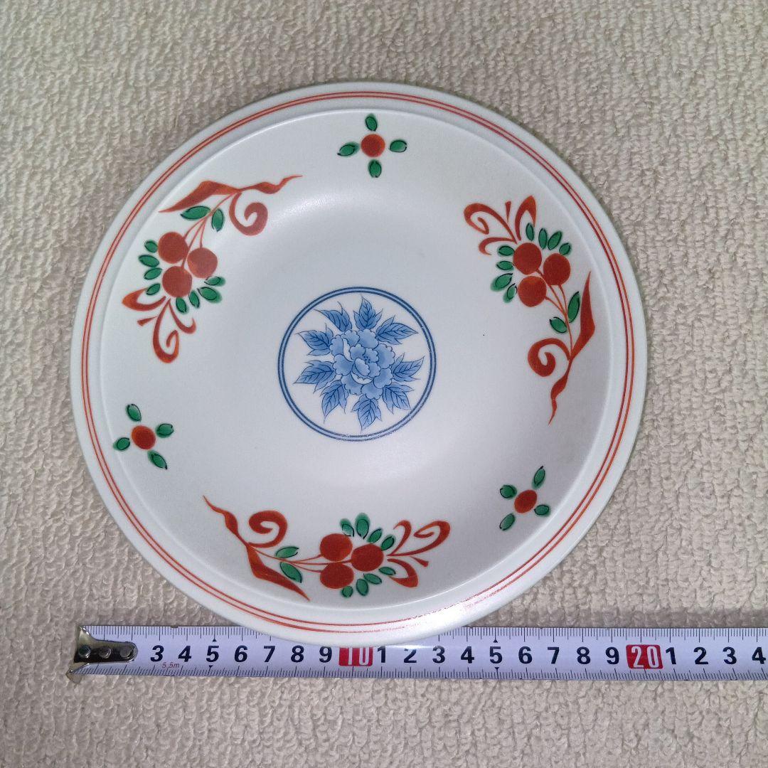たち吉　呉須赤絵 中皿　5枚セット 新品・未使用