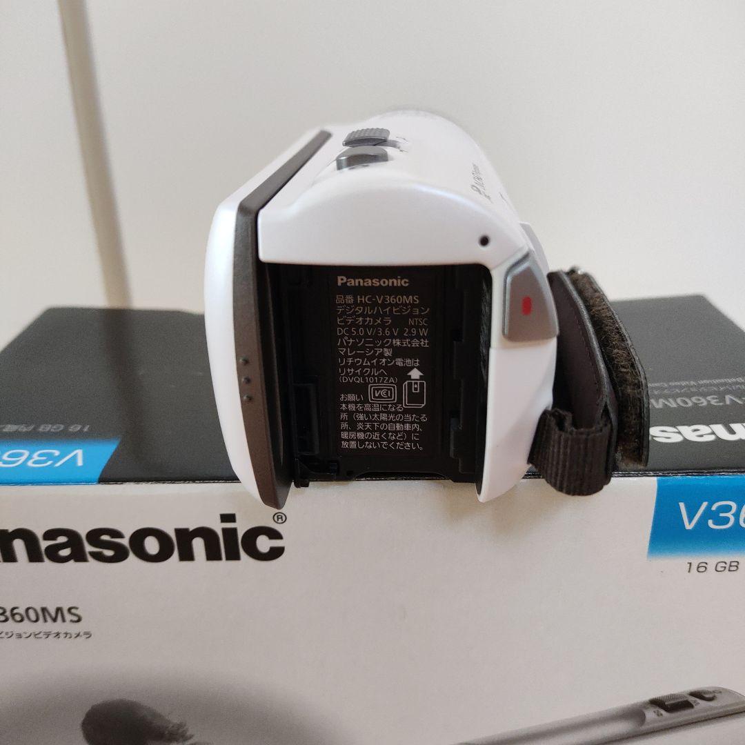 Panasonic HC-V360MS ビデオカメラ【ほぼ新品】