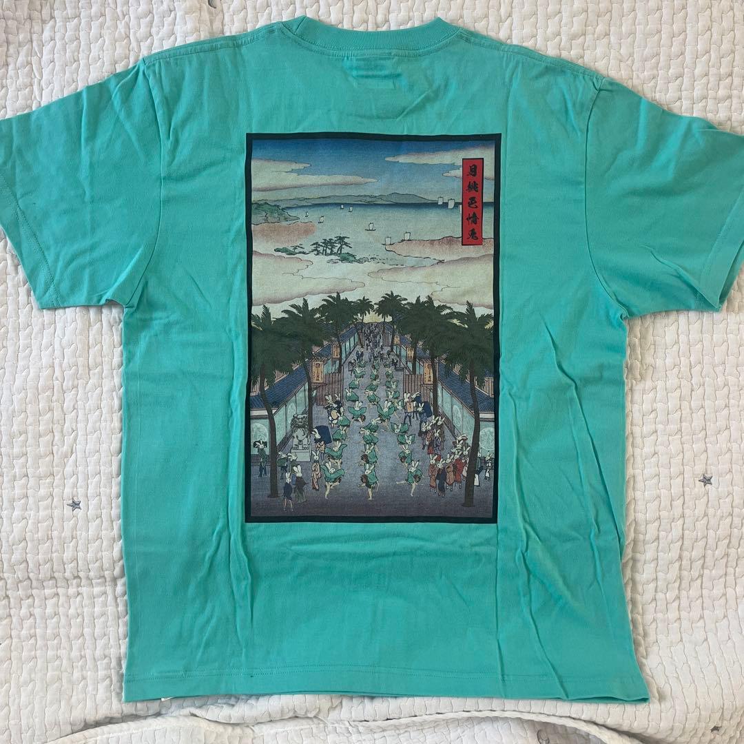 【FR2】沖縄限定!! 月桃 ターコイズブルー Tシャツ Ｍ