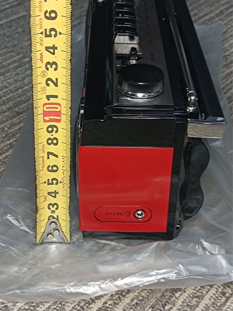 八6528【美品】SANSUI ステレオラジオカセット SCR-B2(RD)