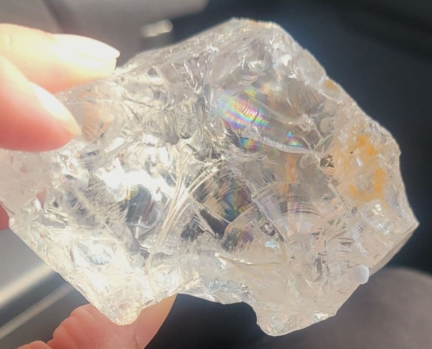 月末限定特価！☆美麗　虹キラキラヒマラヤ水晶　原石☆