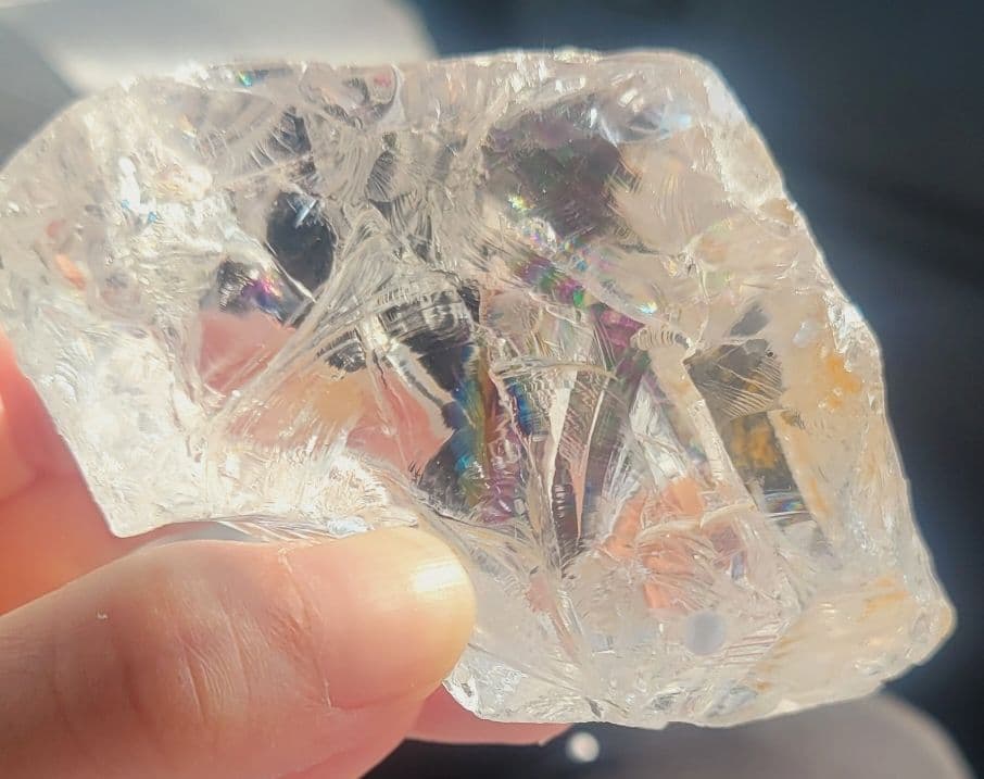 月末限定特価！☆美麗　虹キラキラヒマラヤ水晶　原石☆
