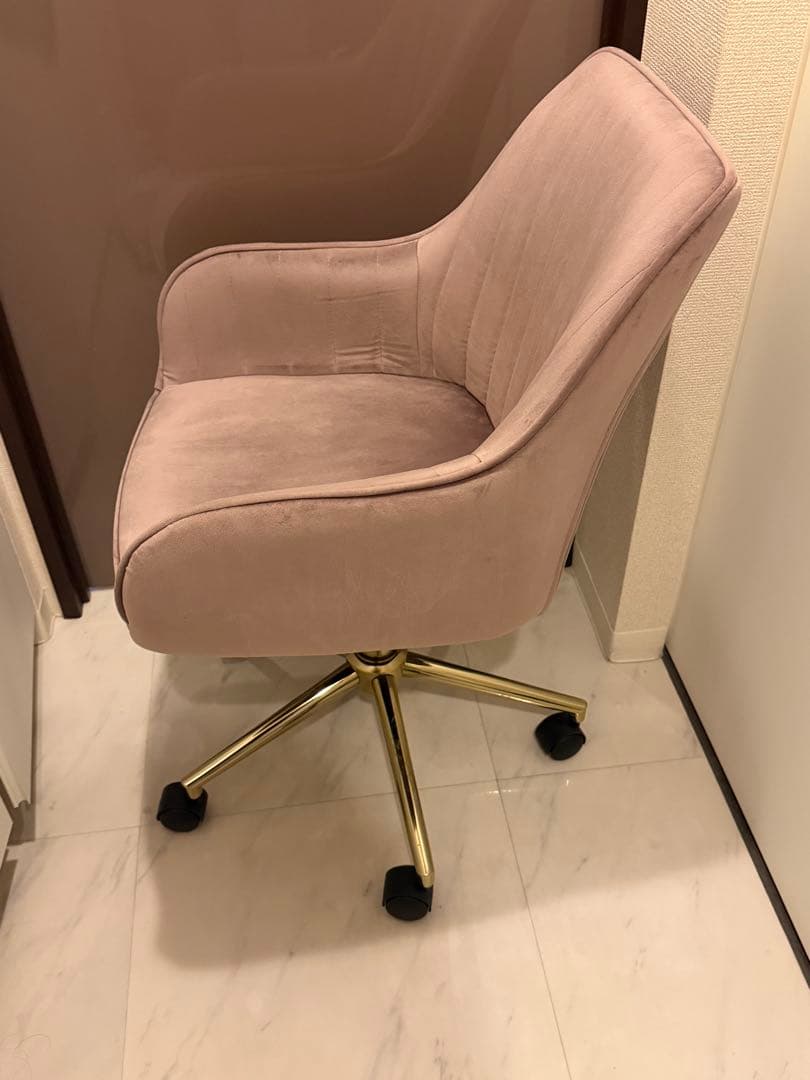 Francfranc エルドラド デスクチェア ピンク