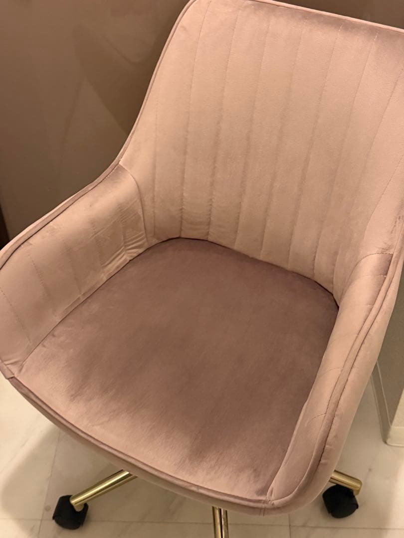 Francfranc エルドラド デスクチェア ピンク