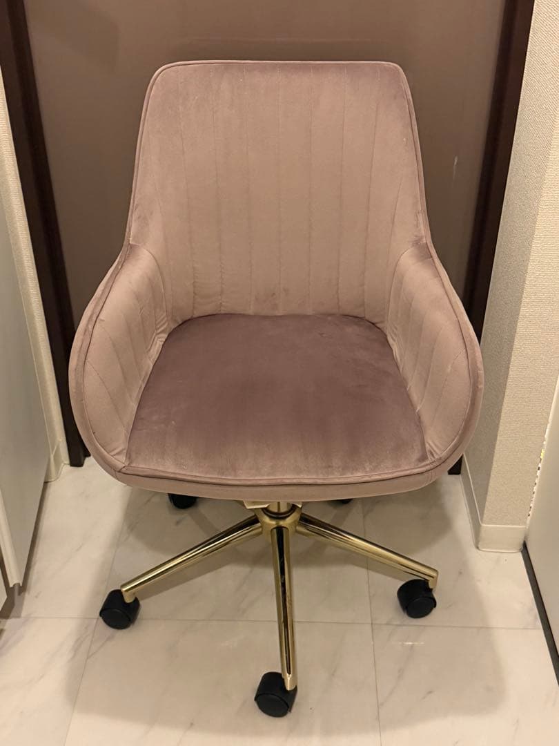 Francfranc エルドラド デスクチェア ピンク