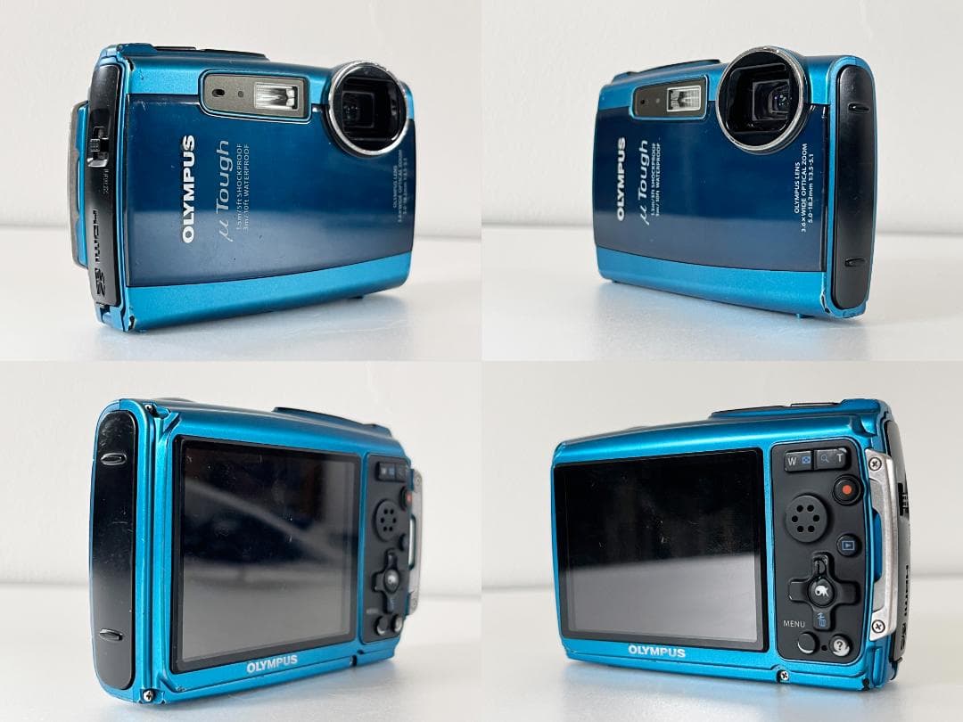 【購入時一式】OLYMPUS μ TOUGH-3000・未使用バッテリー付