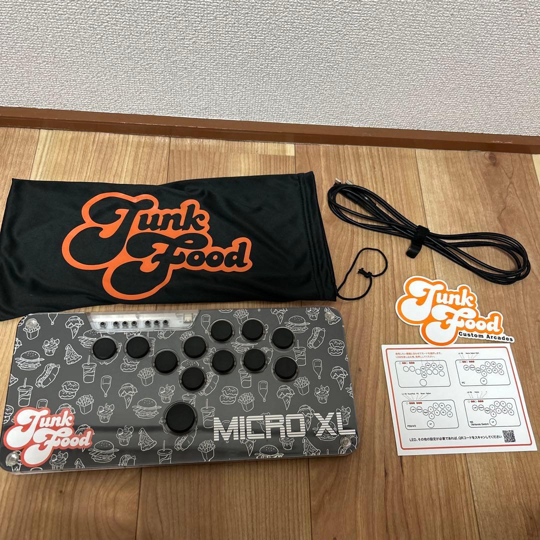 【PS5対応】JunkFood製 SnackBox MICRO XL レバーレス