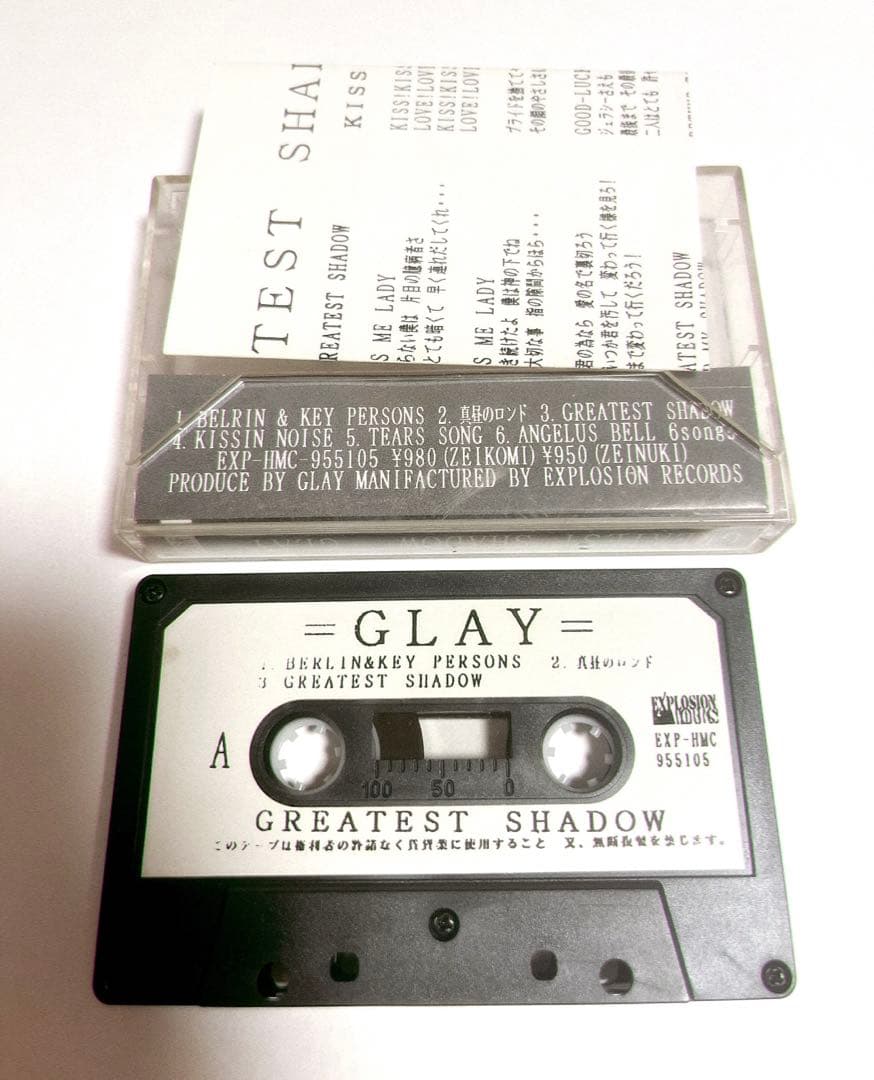 GLAY デモテープ 歌詞カード付き