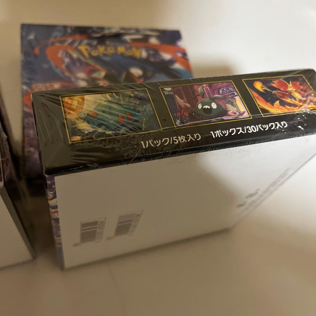 ニンジャスピナー 4BOX シュリンク付き　ポケモンカード