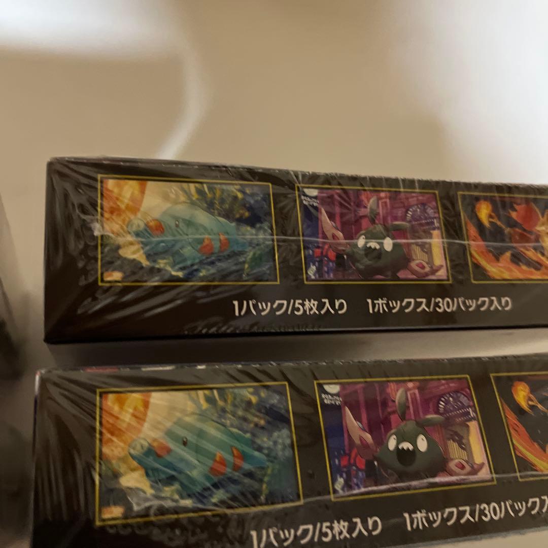 ニンジャスピナー 4BOX シュリンク付き　ポケモンカード