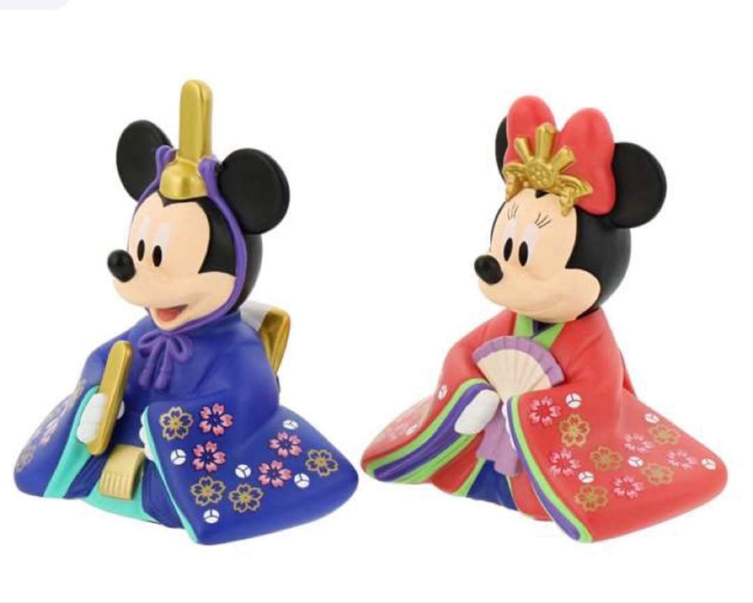ミッキー・ミニー ひな祭り飾り　東京ディズニーリゾート限定　雛人形　雛祭り