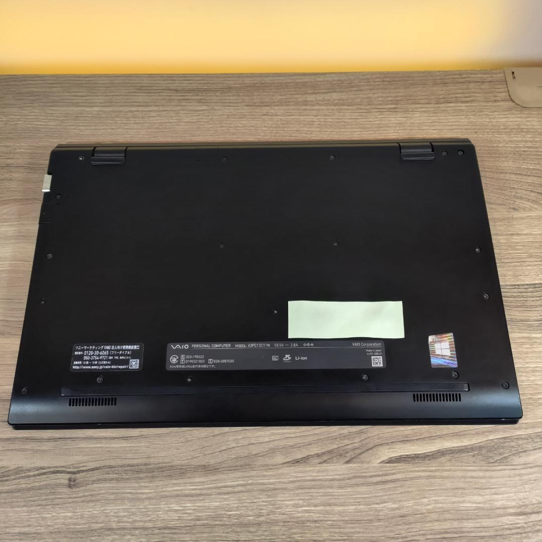 バッテリー6時間以上VAIO Pro VJPG13オフィス付き軽量ノートパソコン