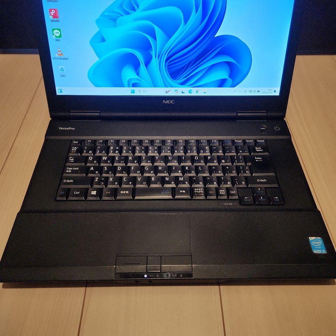 ⭐️お値下げ‼️　美品　ノートパソコン　薄型　大画面　NEC　SSD搭載