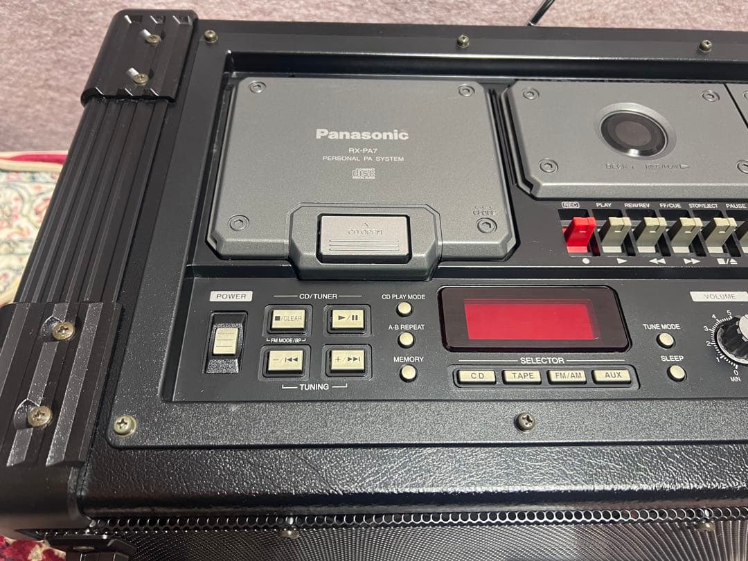 パナソニックRX-PA7ラジカセ内蔵ブルーツゥース変更可能メンテナンス済み動作品