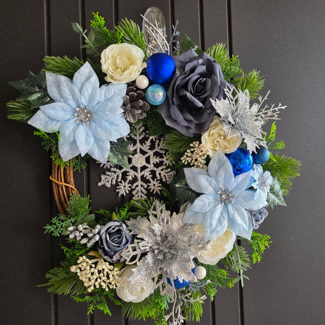 【専用】フラワーリース 晩秋9 晩秋14 玄関リース 造花