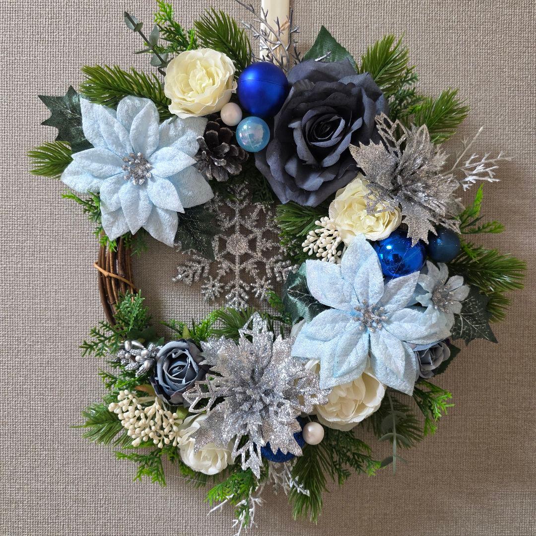 【専用】フラワーリース 晩秋9 晩秋14 玄関リース 造花