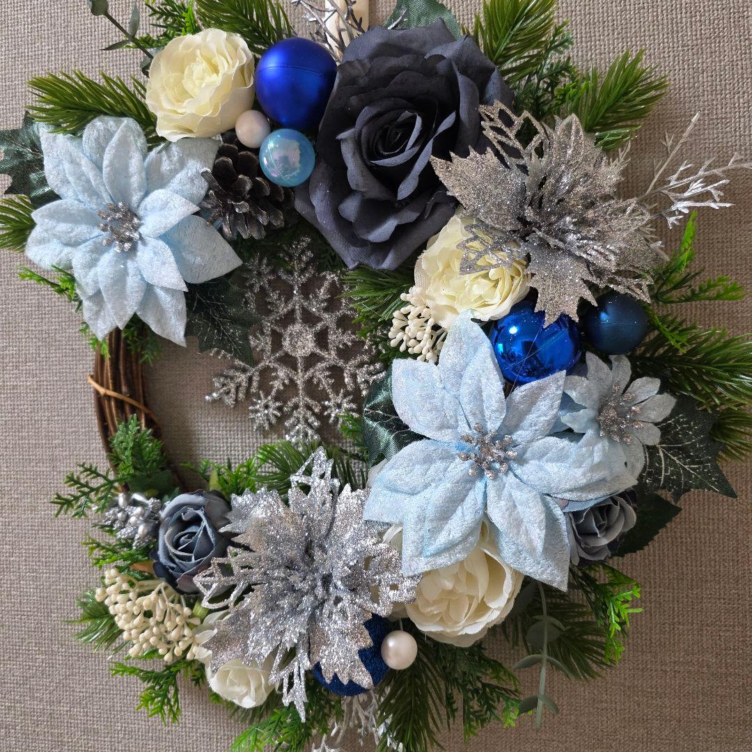 【専用】フラワーリース 晩秋9 晩秋14 玄関リース 造花