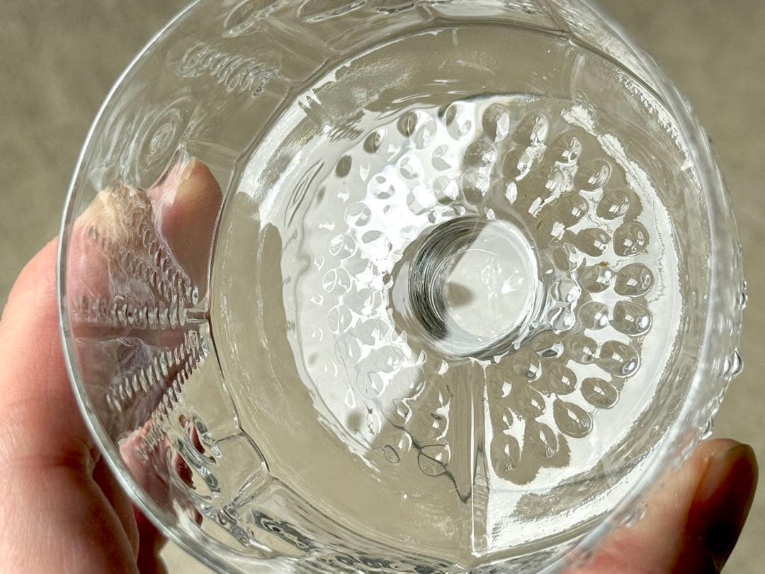 nuutajarvi ARABIA Flora(クリア)カクテルボウル