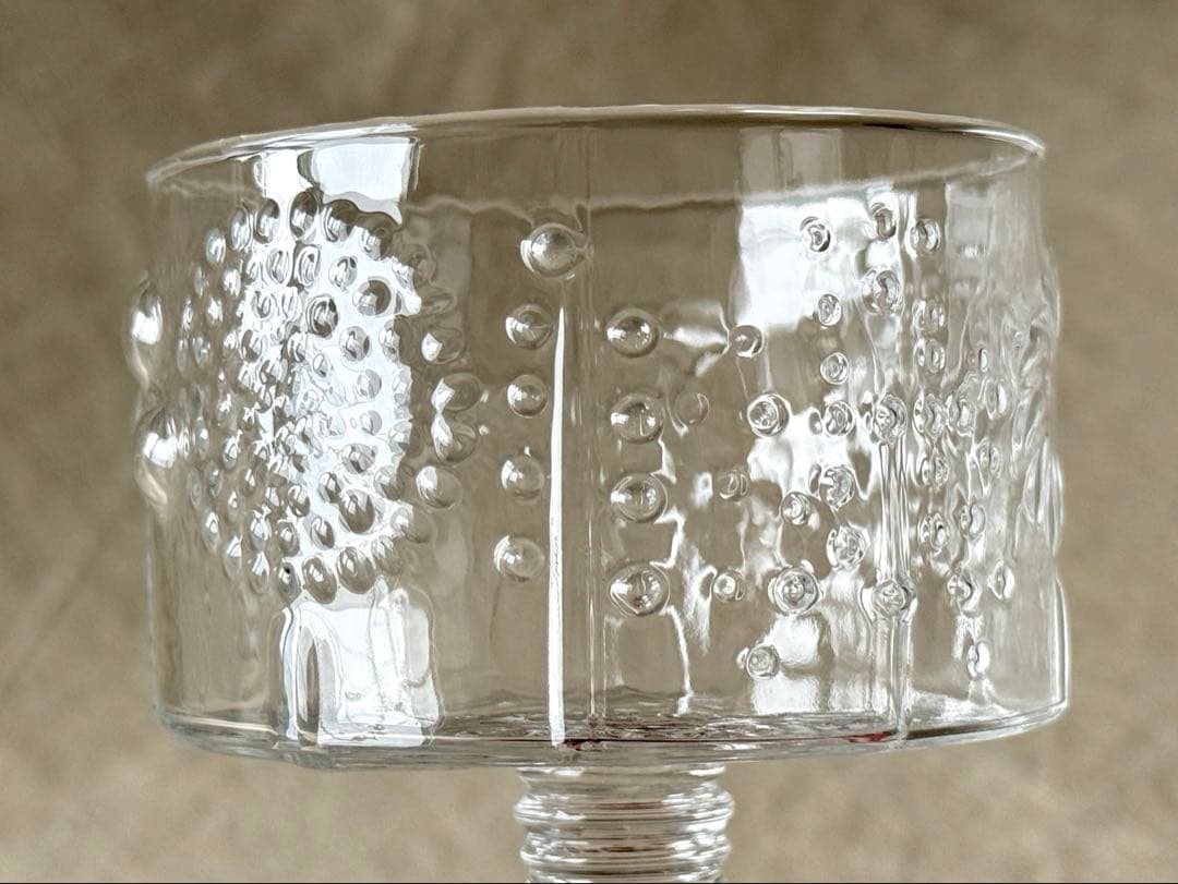 nuutajarvi ARABIA Flora(クリア)カクテルボウル