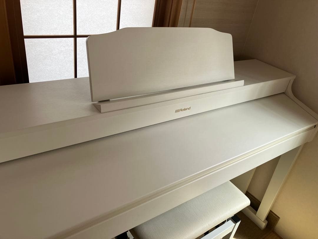 Roland HP603A ホワイト 電子ピアノ 椅子付き