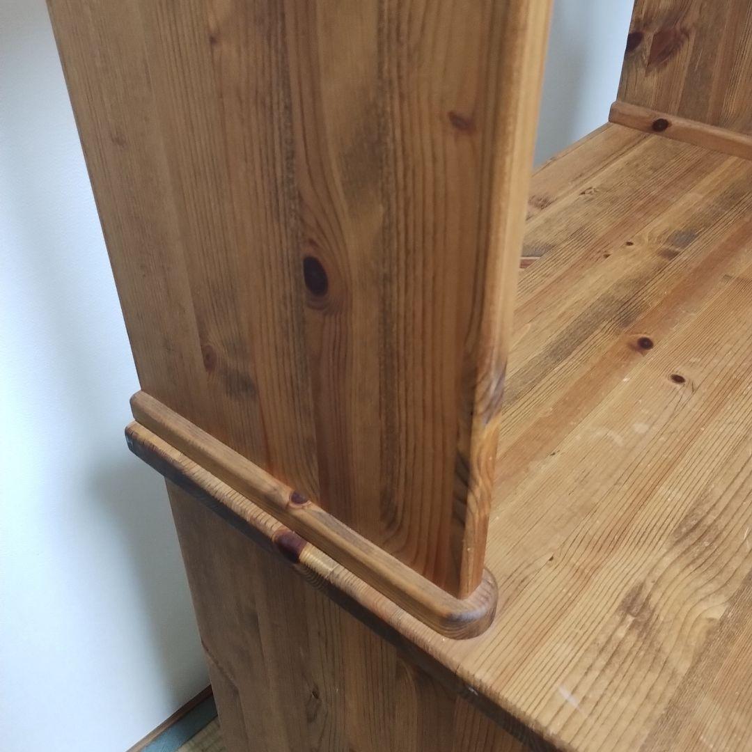 カントリー家具♡パソコンデスク ハート型くり抜き