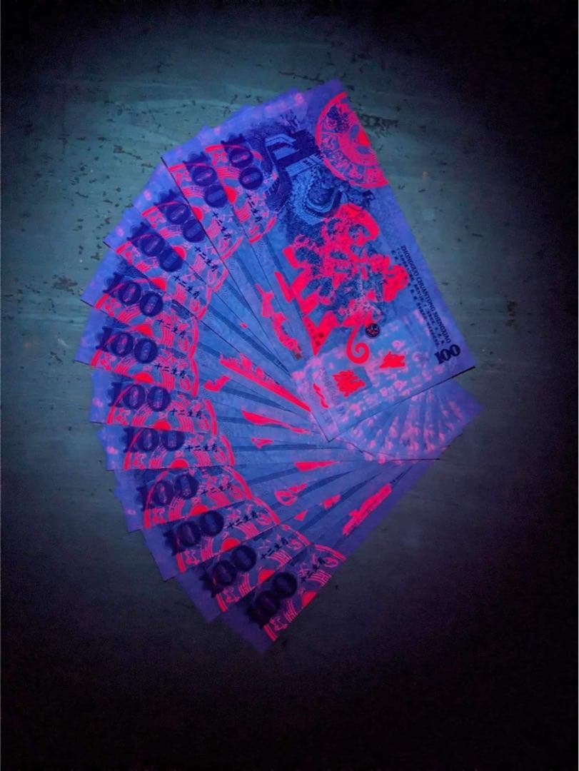 中国の十二支　伝統動物　記念紙幣　12枚セット