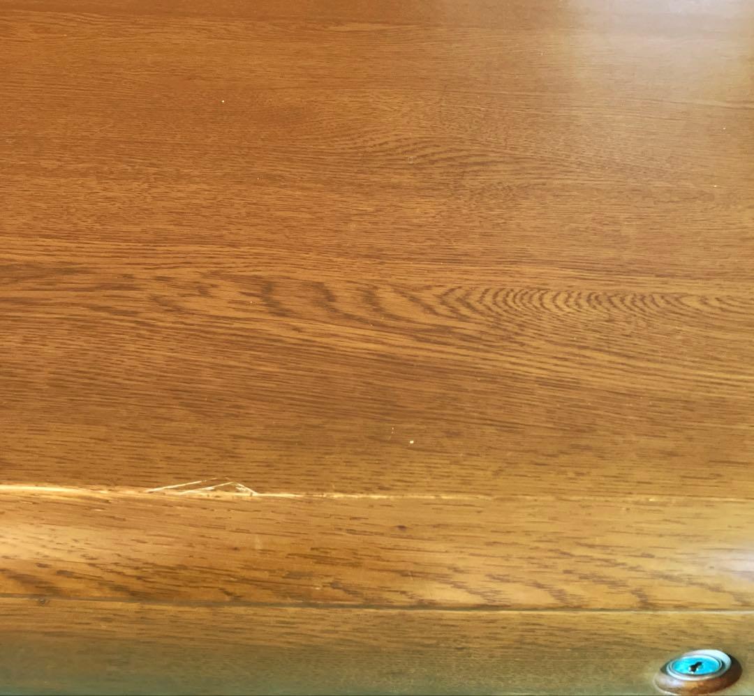 1️⃣コイズミ学習机　天板　KOIZUMI 勉強机　事務机　天然木　デスク　入学