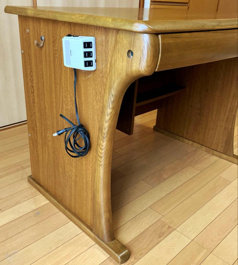 1️⃣コイズミ学習机　天板　KOIZUMI 勉強机　事務机　天然木　デスク　入学