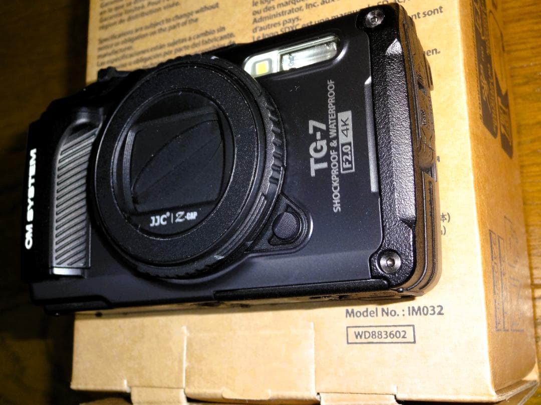 OLYMPUS TG-7　ブラック　【シャッター回数408回】