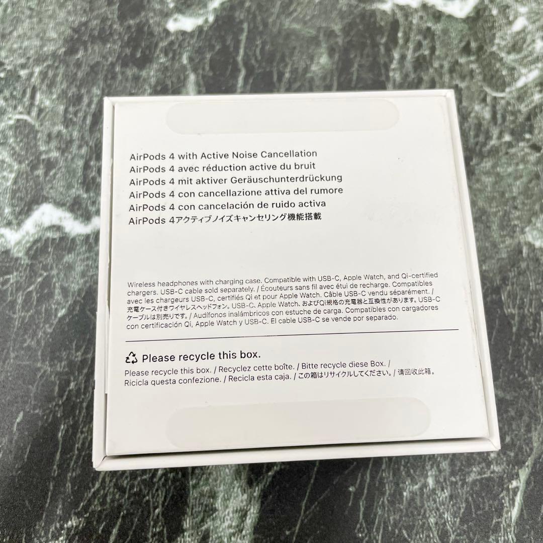 AirPods（第4世代）アクティブノイズキャンセリング搭載 mxp93j/a