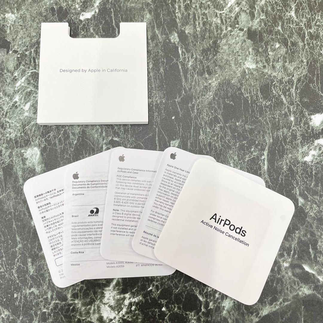 AirPods（第4世代）アクティブノイズキャンセリング搭載 mxp93j/a