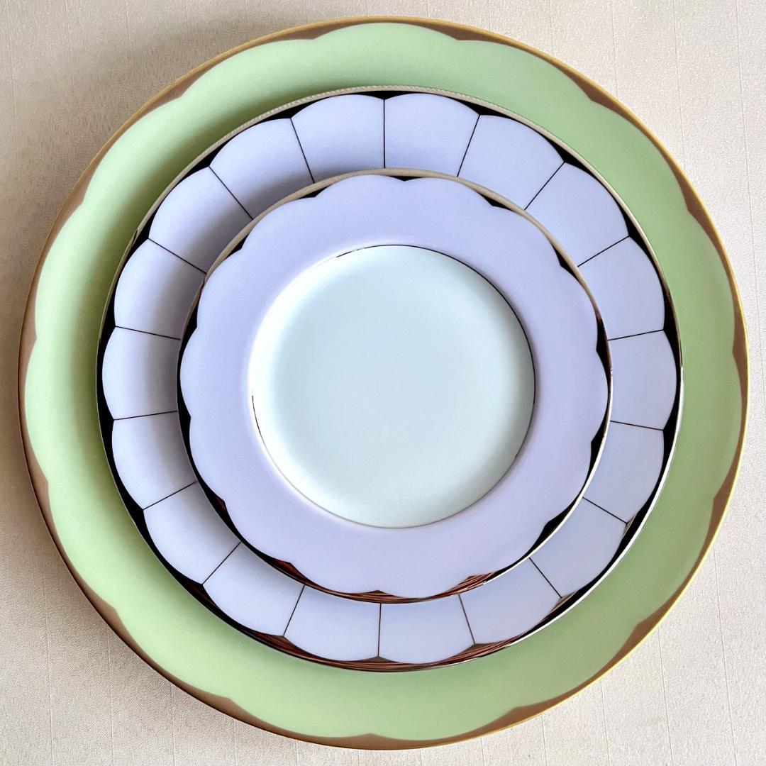 ★新品未使用　超美品★ フランス製HAVILAND デザート＆パン皿　４枚