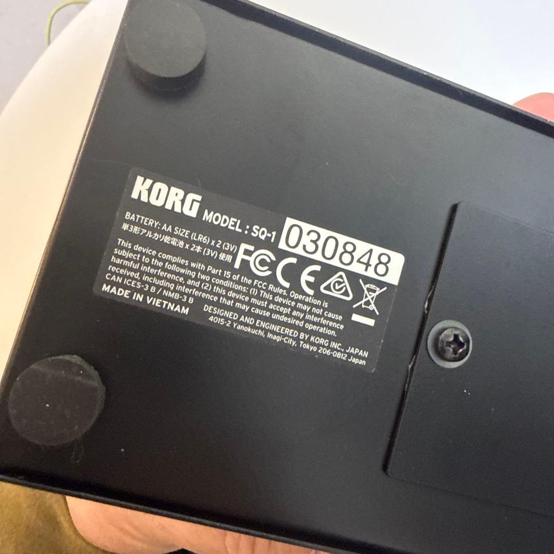 KORG SQ-1 シンセサイザー　シーケンサー