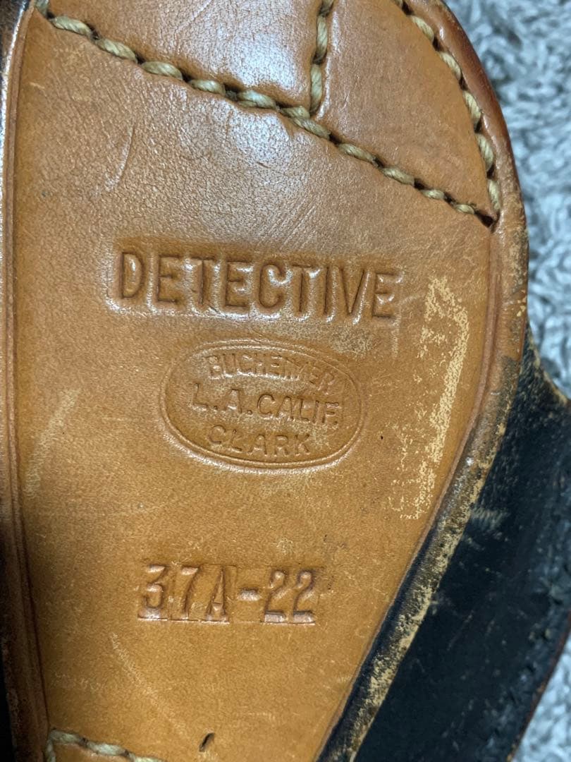 BUCHEIMER DETECTIVE 37A-22 ホルスター。
