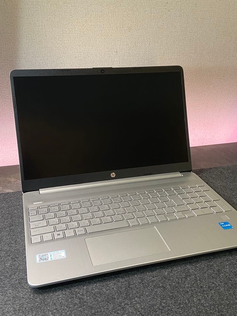 【ジャンク】HPノートPC SSD＆純正AC付 HP 15s-fq5000