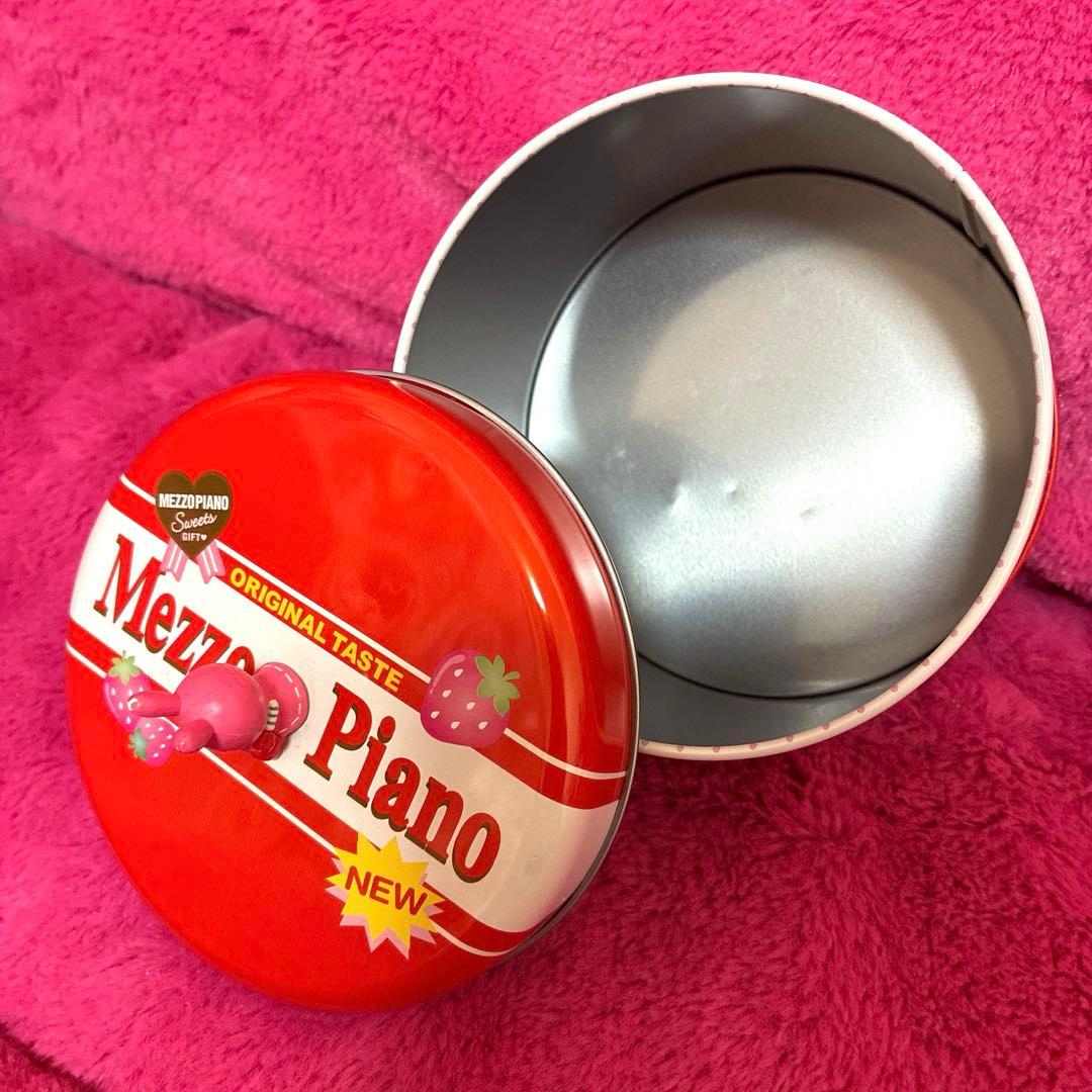 レア！平成レトロ♡メゾピアノ♡べリエちゃん　マスコット付き缶ケース♡ハートケース